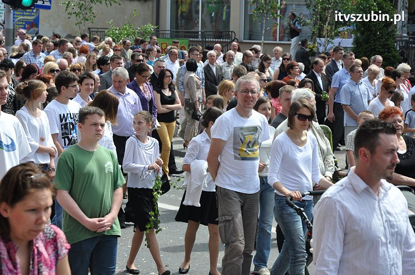 Procesja Bożego Ciała w Szubinie