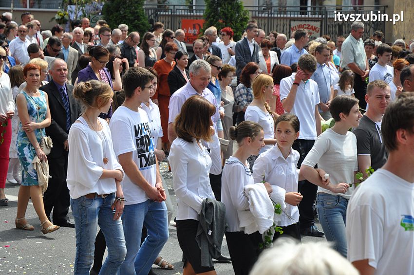 Procesja Bożego Ciała w Szubinie