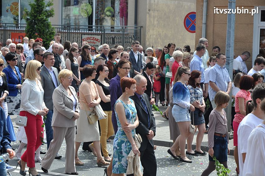Procesja Bożego Ciała w Szubinie