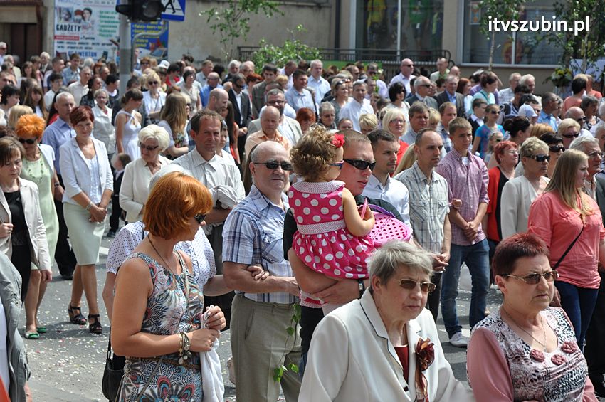 Procesja Bożego Ciała w Szubinie