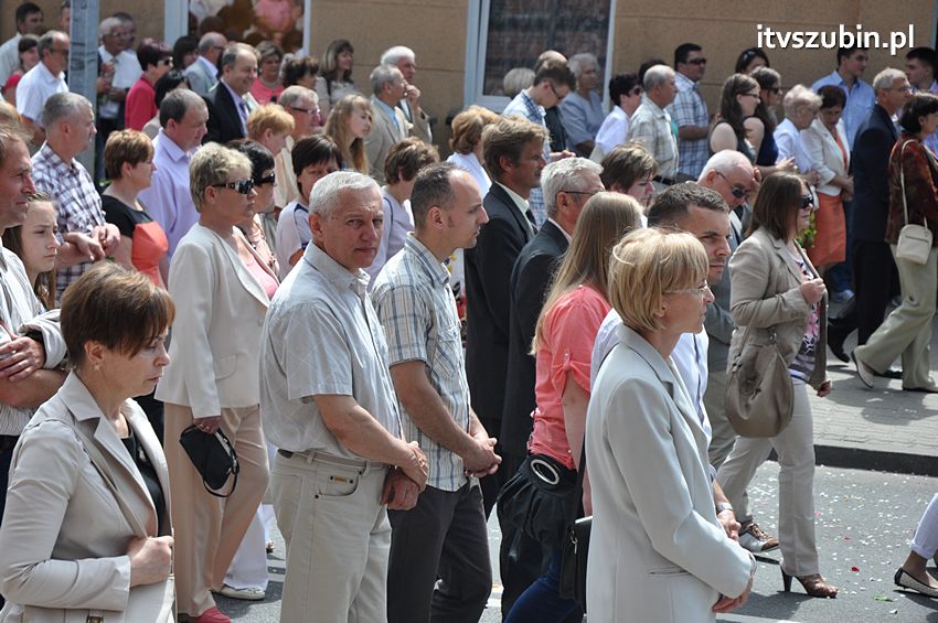 Procesja Bożego Ciała w Szubinie