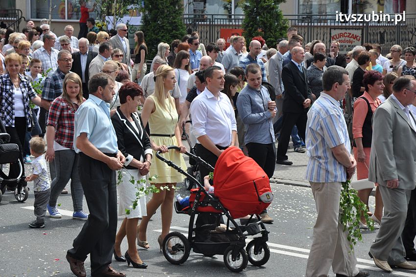 Procesja Bożego Ciała w Szubinie