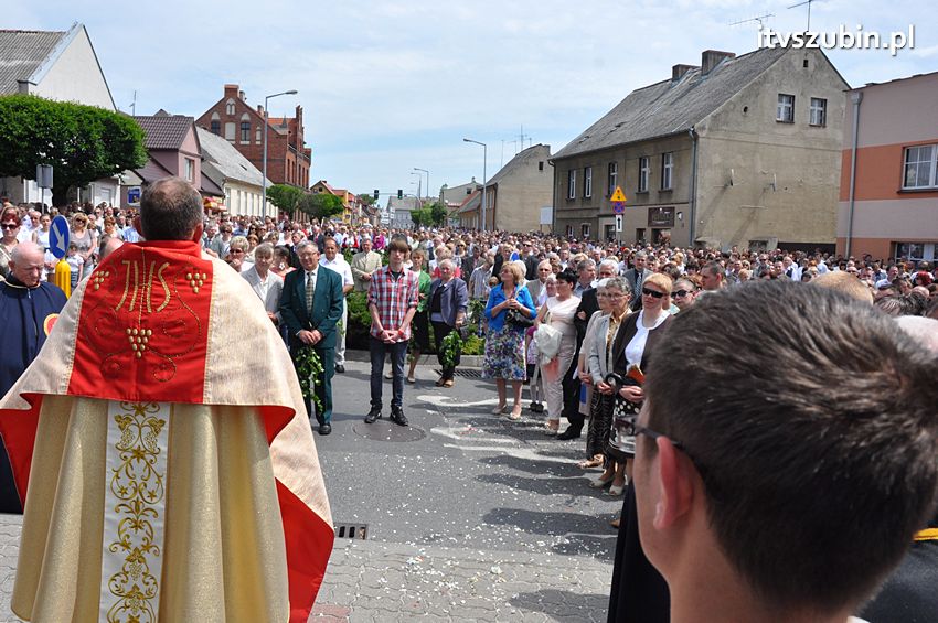 Procesja Bożego Ciała w Szubinie