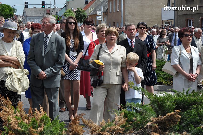 Procesja Bożego Ciała w Szubinie