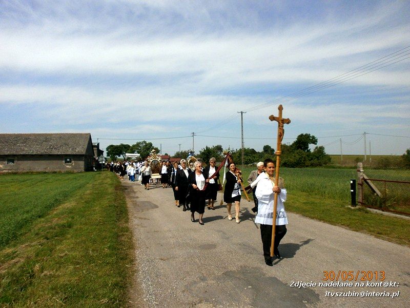 Procesja Bożego Ciała w Szaradowie