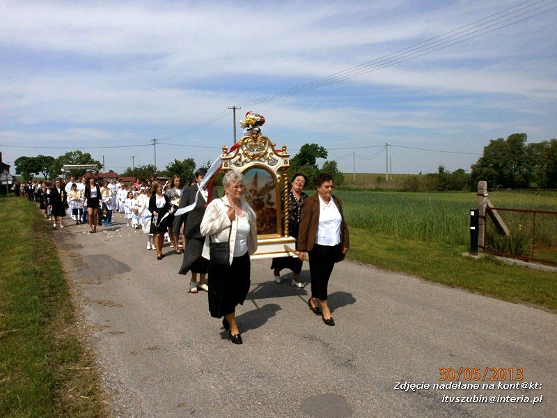 Procesja Bożego Ciała w Szaradowie