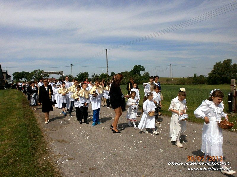 Procesja Bożego Ciała w Szaradowie