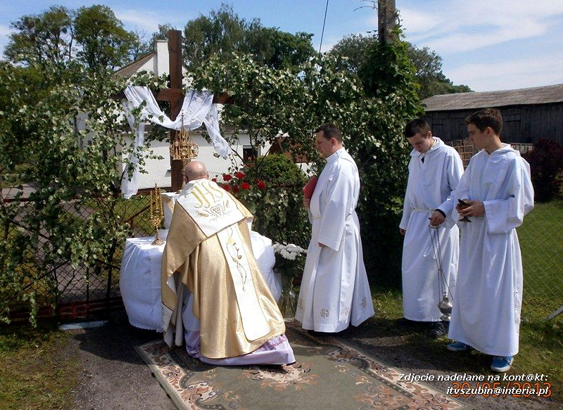 Procesja Bożego Ciała w Szaradowie
