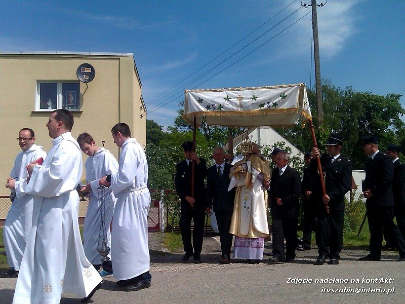 Procesja Bożego Ciała w Szaradowie