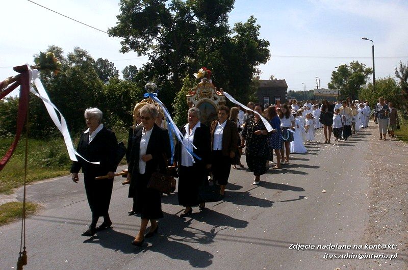 Procesja Bożego Ciała w Szaradowie
