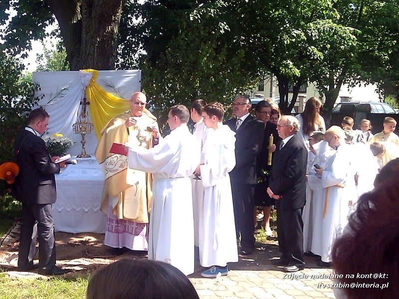 Procesja Bożego Ciała w Szaradowie