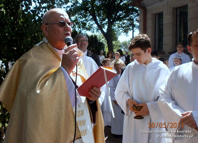 Procesja Bożego Ciała w Szaradowie