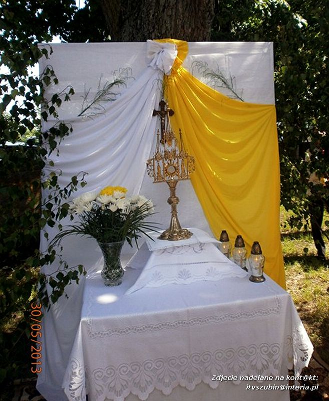 Procesja Bożego Ciała w Szaradowie