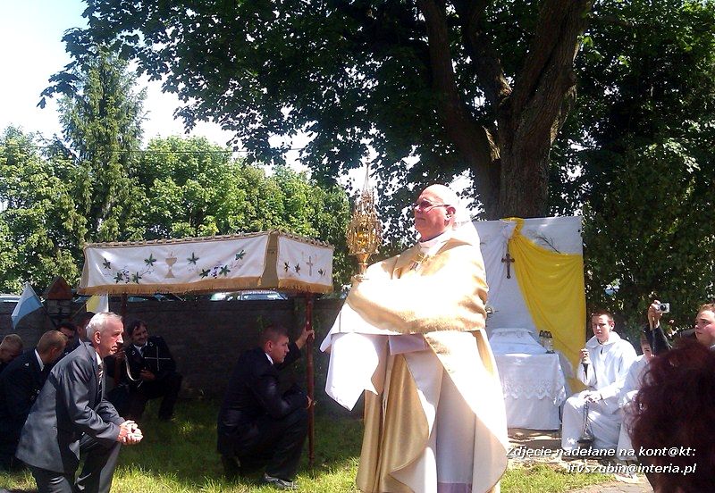 Procesja Bożego Ciała w Szaradowie