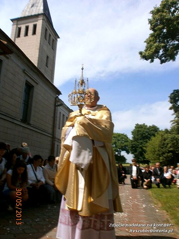 Procesja Bożego Ciała w Szaradowie