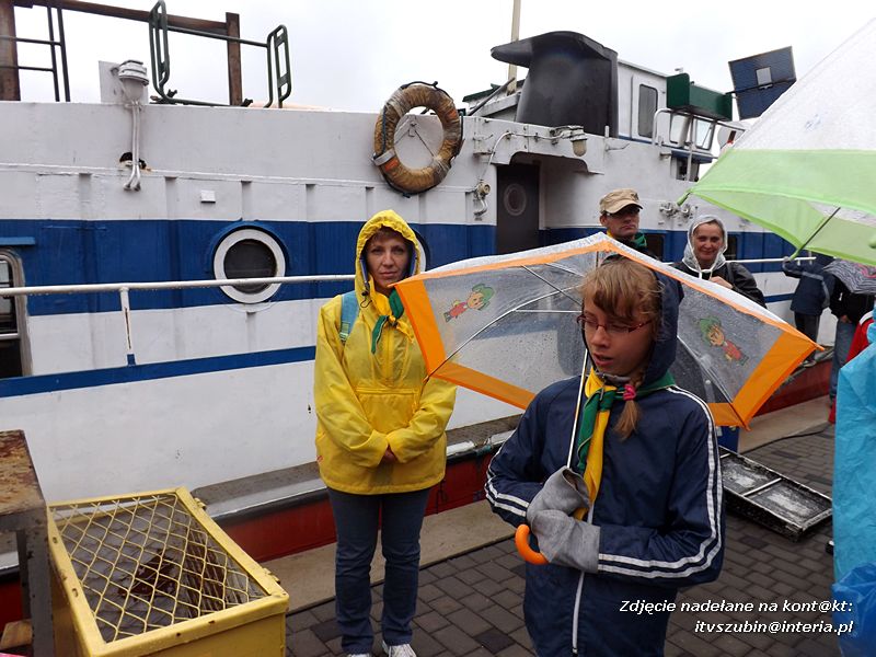 Deszczowa Marina i spotkanie z radiostacją