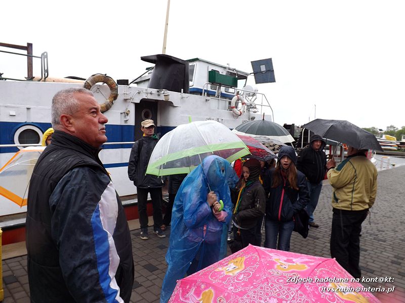 Deszczowa Marina i spotkanie z radiostacją