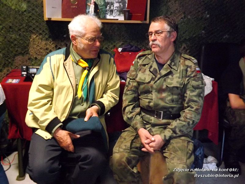 Deszczowa Marina i spotkanie z radiostacją