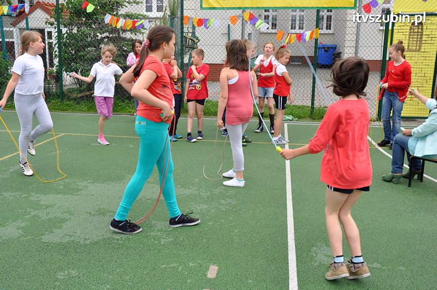 Kolorowo, zdrowo i sportowo w Szkole Podstawowej nr 1 w Szubinie