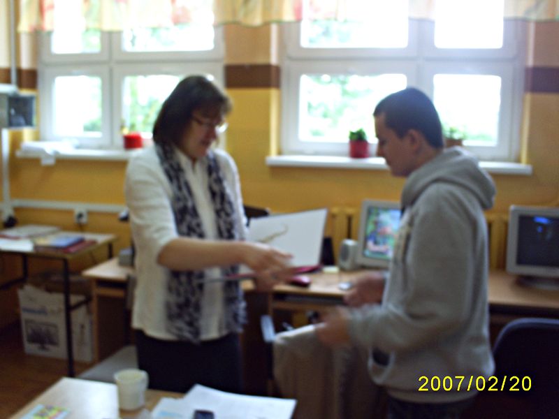 Szkolnego Konkursu Wiedzy o Poczcie Polskiej