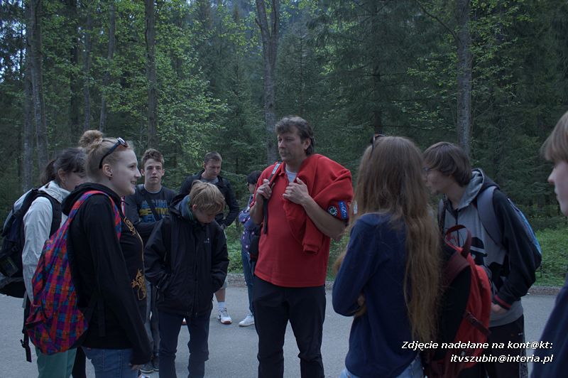 Gimnazjaliści na ostatniej wspólnej wycieczce