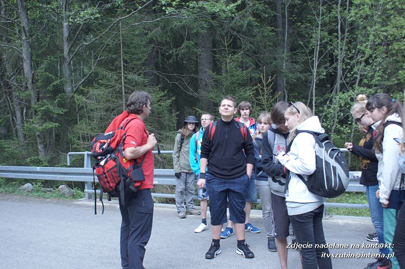 Gimnazjaliści na ostatniej wspólnej wycieczce