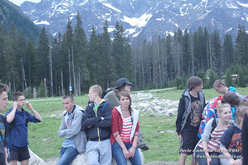 Gimnazjaliści na ostatniej wspólnej wycieczce