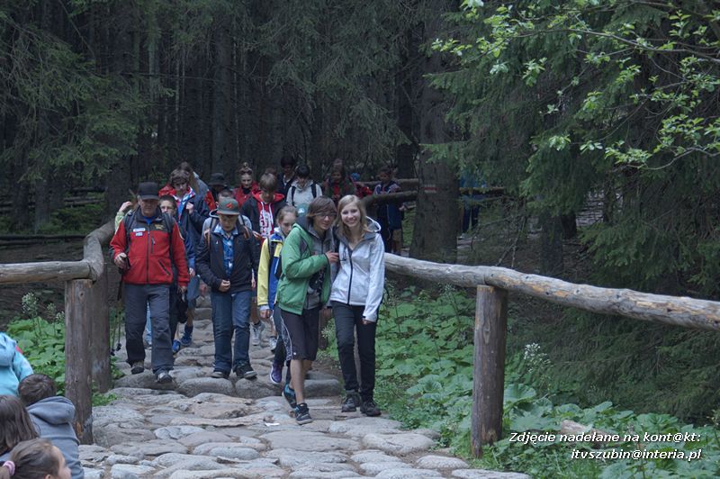 Gimnazjaliści na ostatniej wspólnej wycieczce