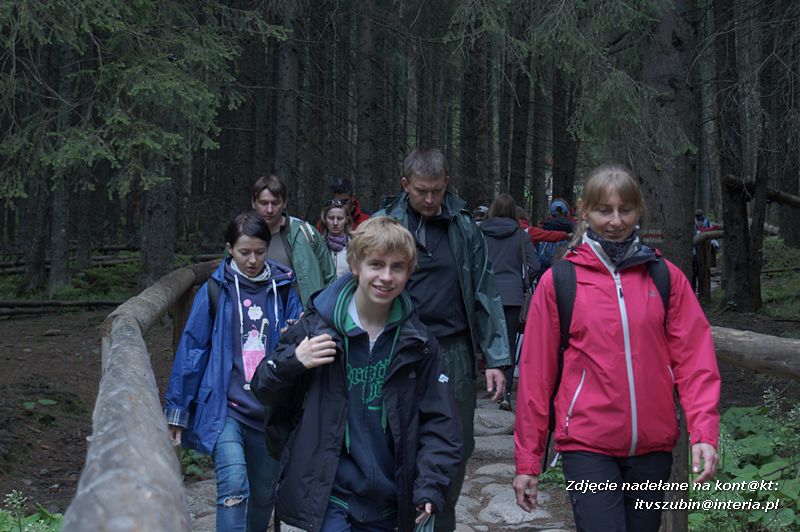Gimnazjaliści na ostatniej wspólnej wycieczce