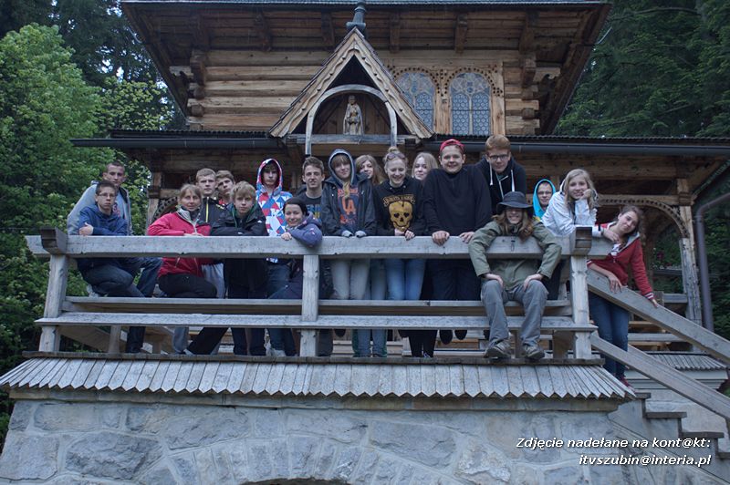 Gimnazjaliści na ostatniej wspólnej wycieczce