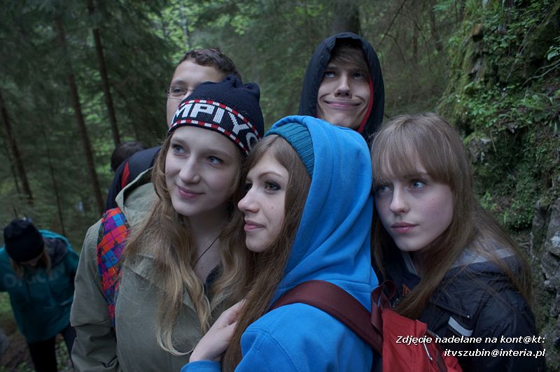 Gimnazjaliści na ostatniej wspólnej wycieczce