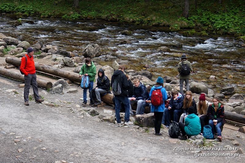 Gimnazjaliści na ostatniej wspólnej wycieczce