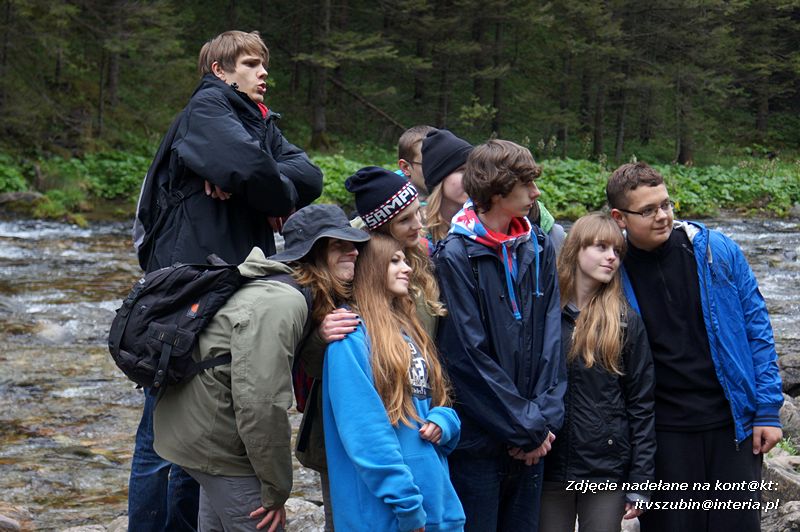 Gimnazjaliści na ostatniej wspólnej wycieczce