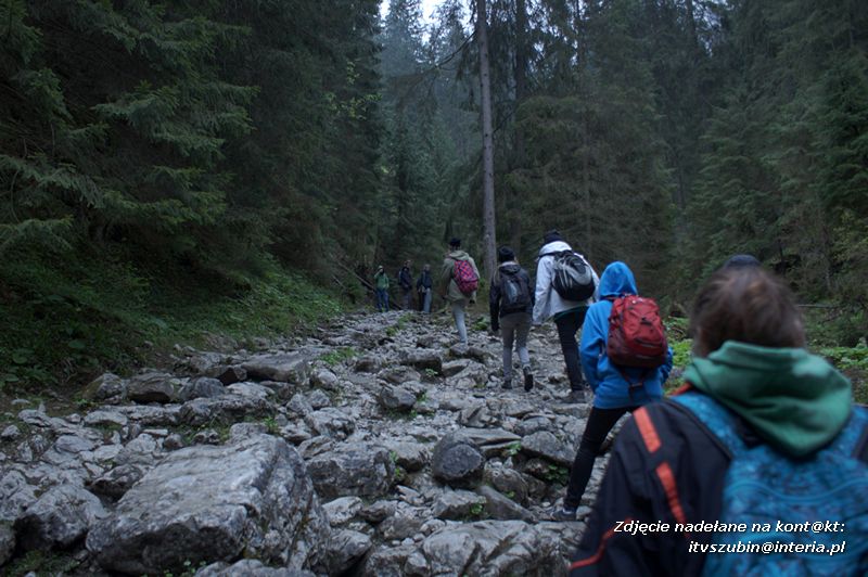 Gimnazjaliści na ostatniej wspólnej wycieczce