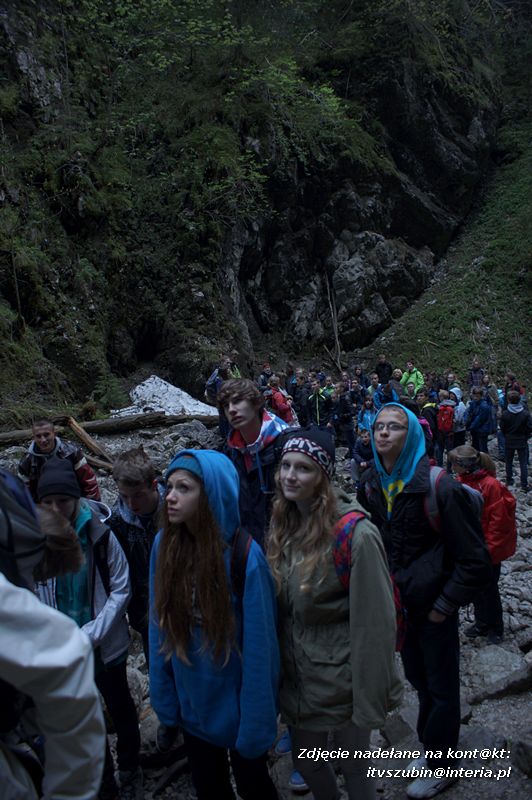 Gimnazjaliści na ostatniej wspólnej wycieczce