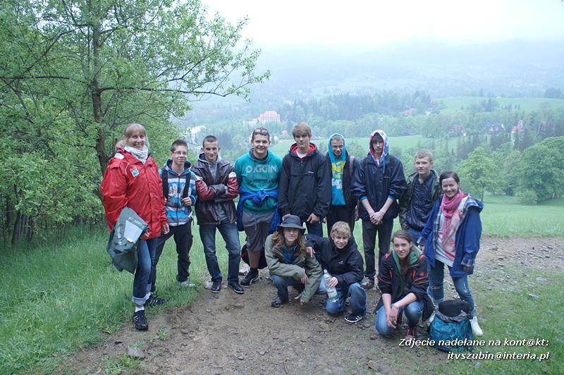 Gimnazjaliści na ostatniej wspólnej wycieczce