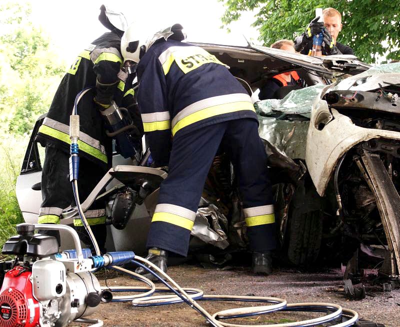 Wypadek w Głogowieńcu gmina Kcynia