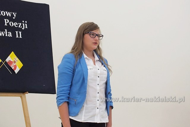 Powiatowy Konkurs Recytatorski Poezji Jana Pawła II