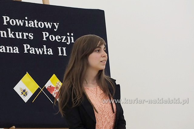Powiatowy Konkurs Recytatorski Poezji Jana Pawła II