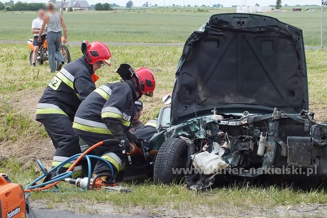 Wypadek na obwodnicy Nakła nad Notecią