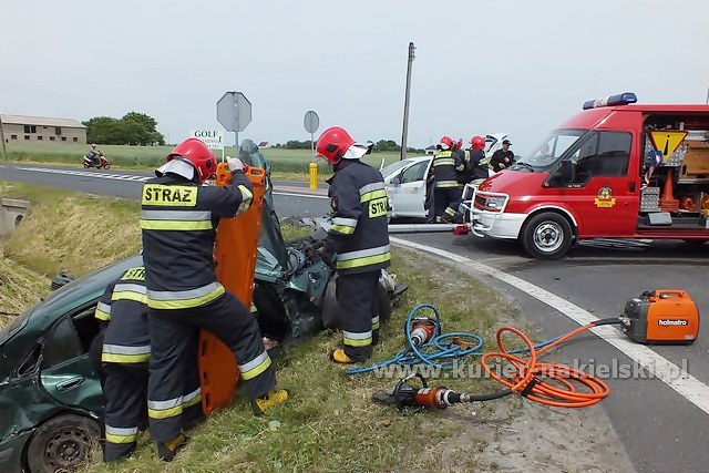 Wypadek na obwodnicy Nakła nad Notecią
