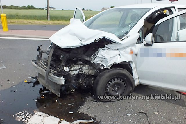 Wypadek na obwodnicy Nakła nad Notecią