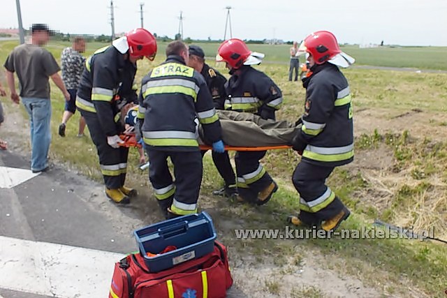 Wypadek na obwodnicy Nakła nad Notecią