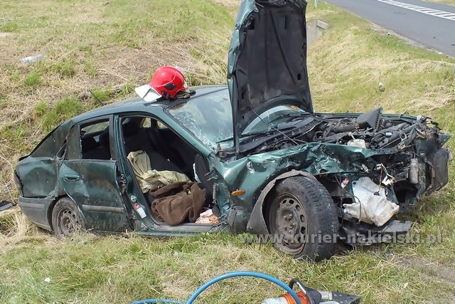 Wypadek na obwodnicy Nakła nad Notecią