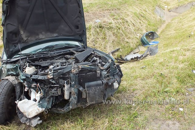 Wypadek na obwodnicy Nakła nad Notecią