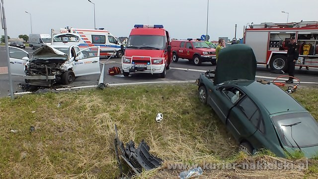 Wypadek na obwodnicy Nakła nad Notecią