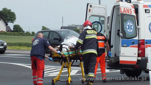 Wypadek na obwodnicy Nakła nad Notecią