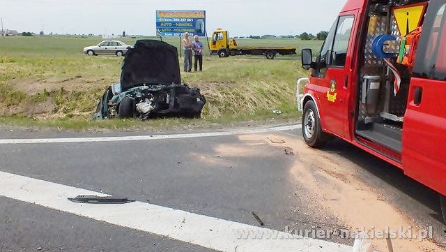 Wypadek na obwodnicy Nakła nad Notecią