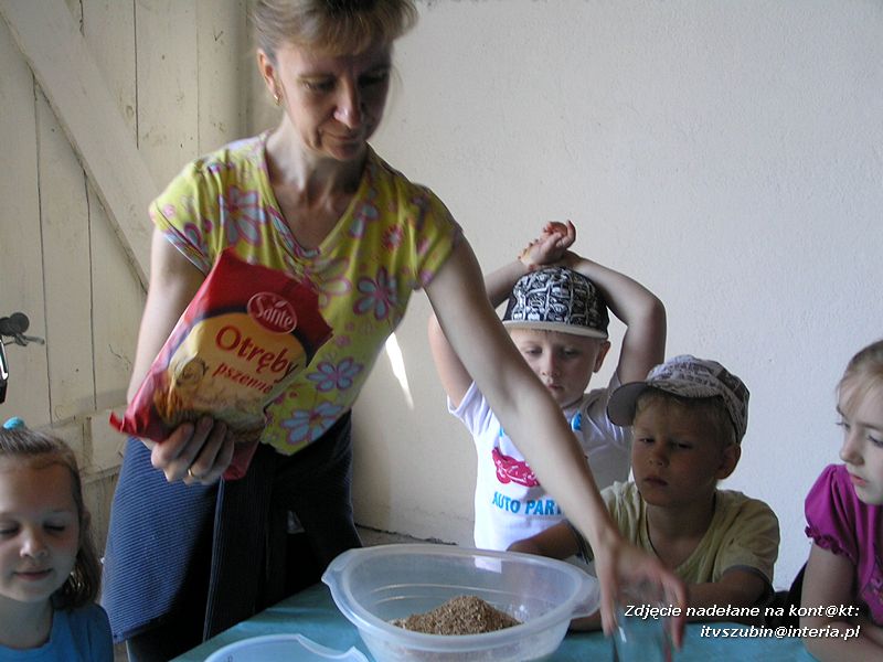 Maluchy z szubińskiej dwójki z wizytą w gospodarstwie rolnym w Szaradowie