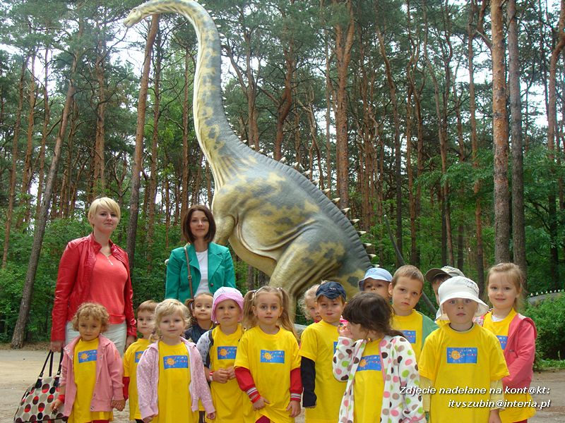 Maluchy ze Słoneczka na wycieczce w Myślęcinku